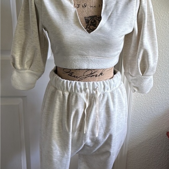 Free People Soft Cream Knit Ensemble - Picture 2 of 7